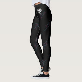 Leggings Banda y correa - Leyendas con motivos - Logotipo b