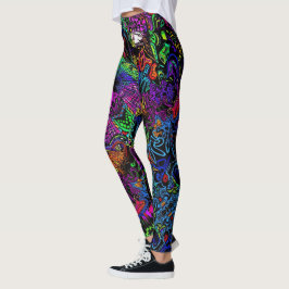 Leggings Banda y correa - Leyendas con motivos - Logotipo b