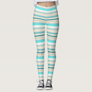 Leggings Bandas blancas de agua