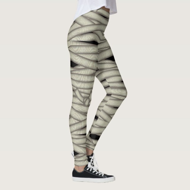 Leggings Bandas de ajuste de momias ID685 de Halloween (Derecha)