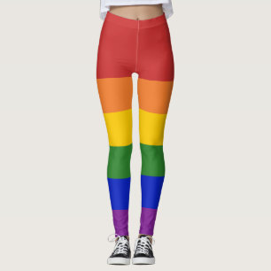 Leggings Bandas de arco iris del Orgullo LGBT