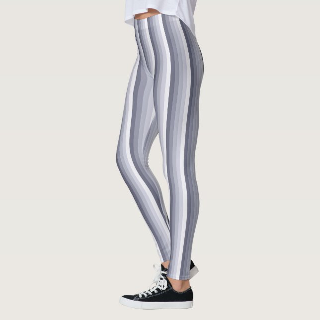 Leggings Bandas de sombra gris azul (Izquierda)