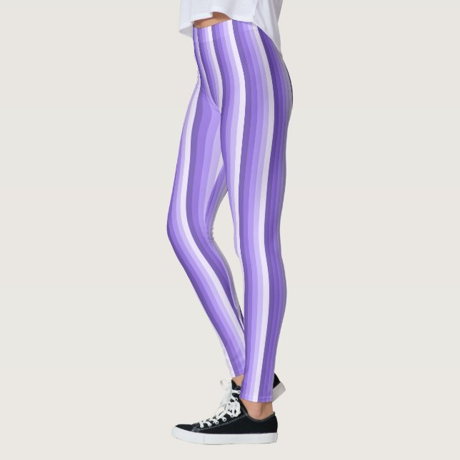 Leggings Bandas de sombra violentas (Izquierda)