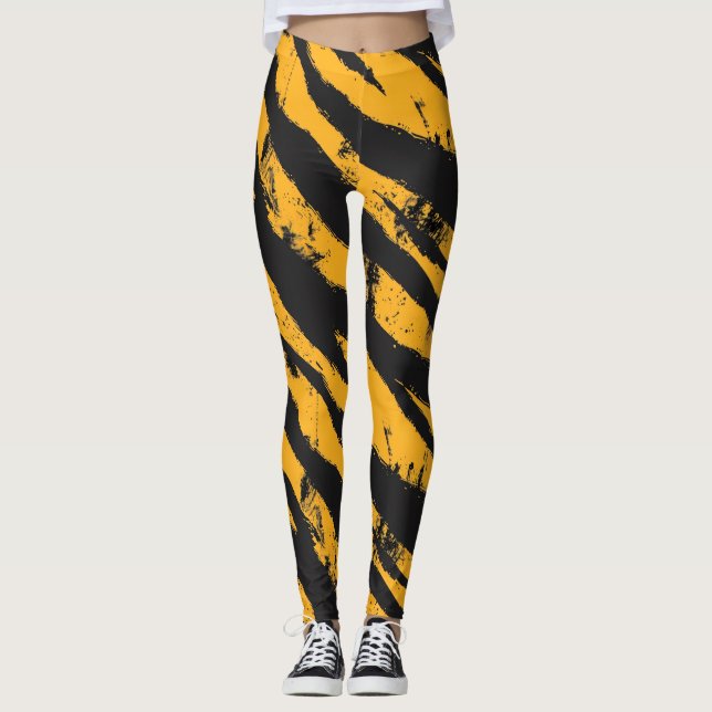 Leggings Bandas de tigres clásicas urbanas (Anverso)