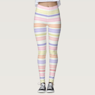 Leggings Bandas multicolor diseño acuarela