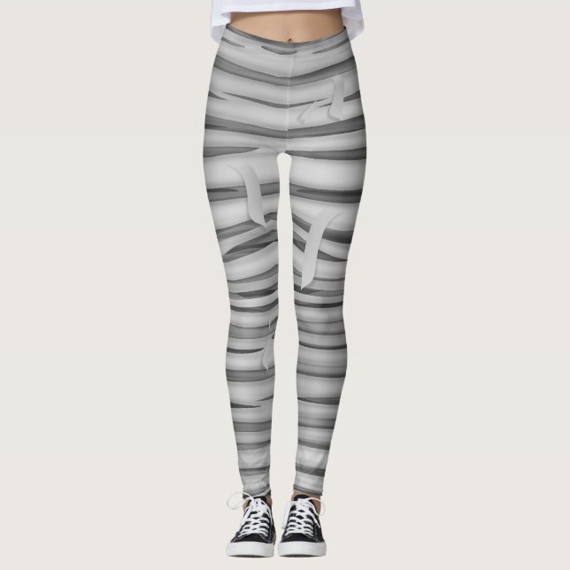 Leggings Bandas para mamás de disfraces de Halloween (Anverso)