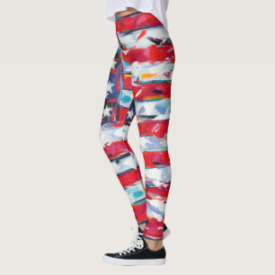 Leggings Bandera americana