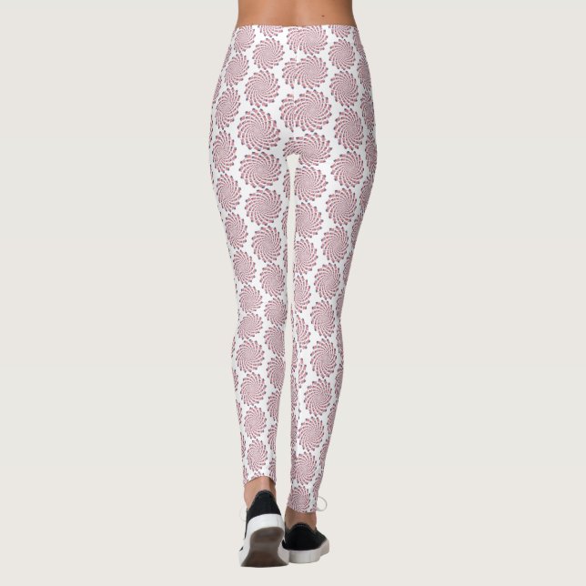 Leggings Bandera Americana con Remolinos (Reverso)