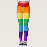 Leggings Bandera arco iris<br><div class="desc">¡Consigue un par de leggings de moda con un diseño original! Los colores brillantes del arcoiris para celebrar tu orgullo,  ¡o solamente tu felicidad!</div>