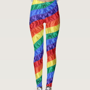 Leggings Bandera arco iris LGBT rainbow strillo orgullo mod