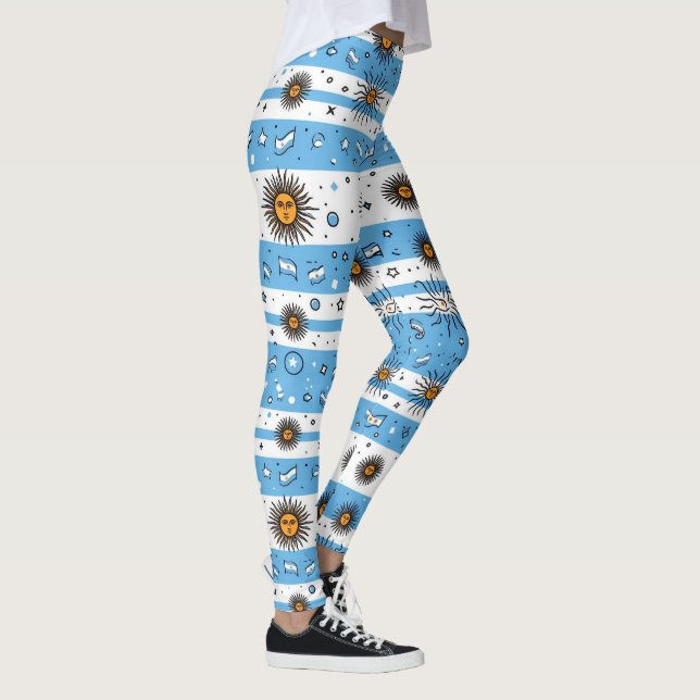 LEGGINGS BANDERA ARGENTINA INSPIRADA (Derecha)