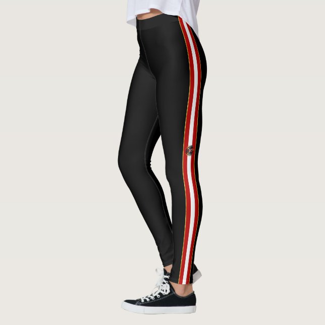 Leggings Bandera austríaca (Izquierda)