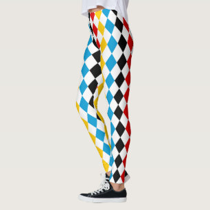 Leggings Bandera bávara y alemana colorean Oktoberfest