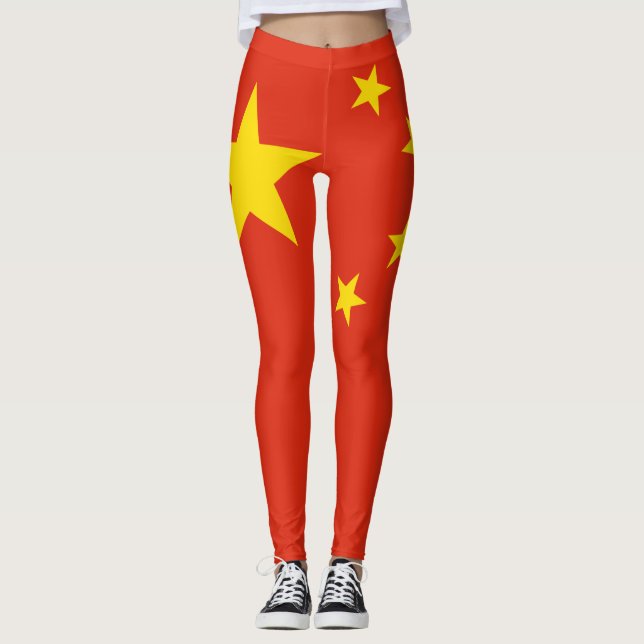 Leggings Bandera china (China) (Anverso)