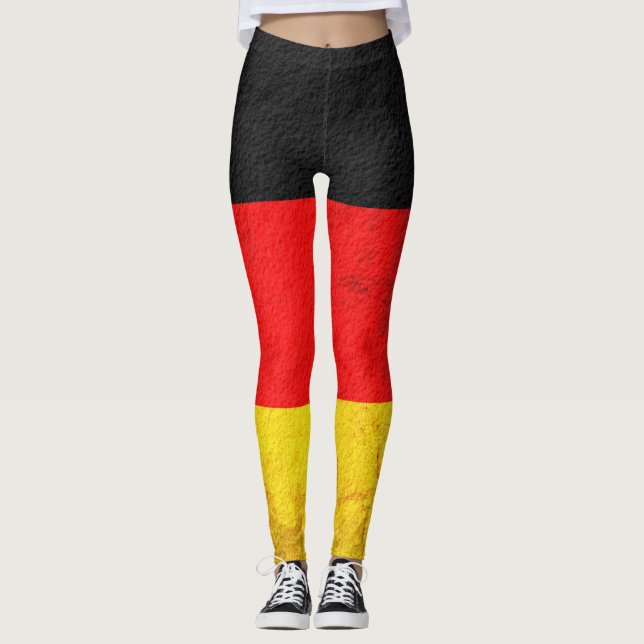 Leggings Bandera de Alemania #3 (Anverso)