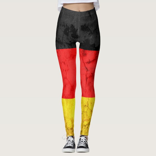 Leggings Bandera de Alemania #4 (Anverso)