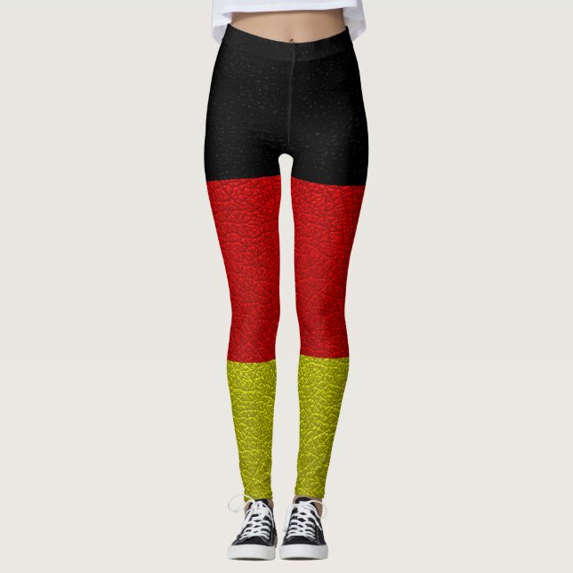 Leggings Bandera de Alemania #6 (Anverso)