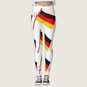 Leggings Bandera de Alemania Thunder_Cove