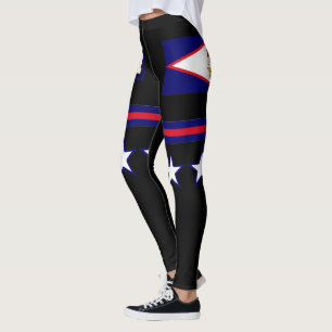 Leggings Bandera de American Samoa