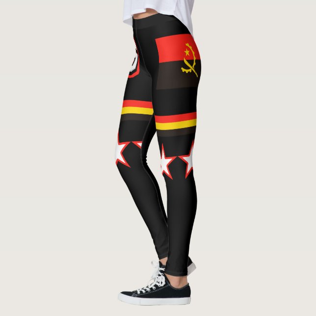 Leggings Bandera de Angola (Izquierda)