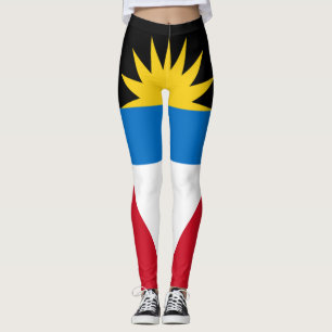 Leggings Bandera de Antigua llena
