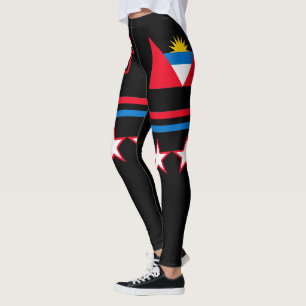 Leggings Bandera de Antigua y de Barbuda