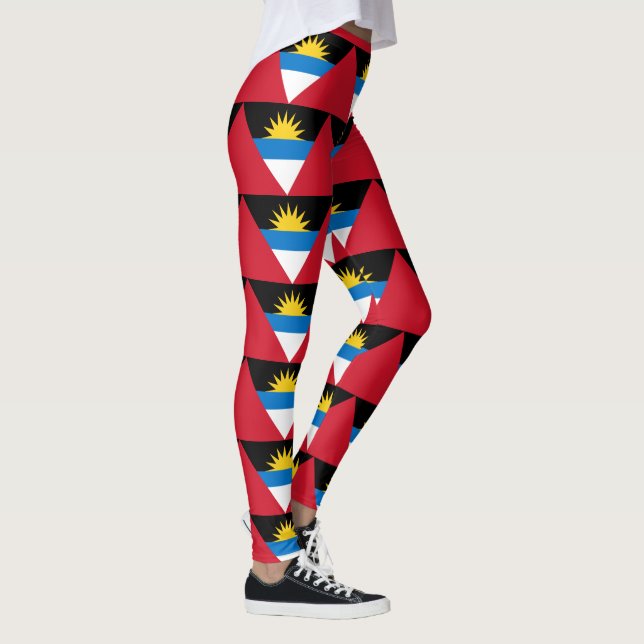 Leggings Bandera de Antiguo y Barbudan (Derecha)