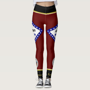 Leggings Bandera de Arkansas