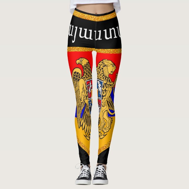 Leggings Bandera de Armenia (Anverso)
