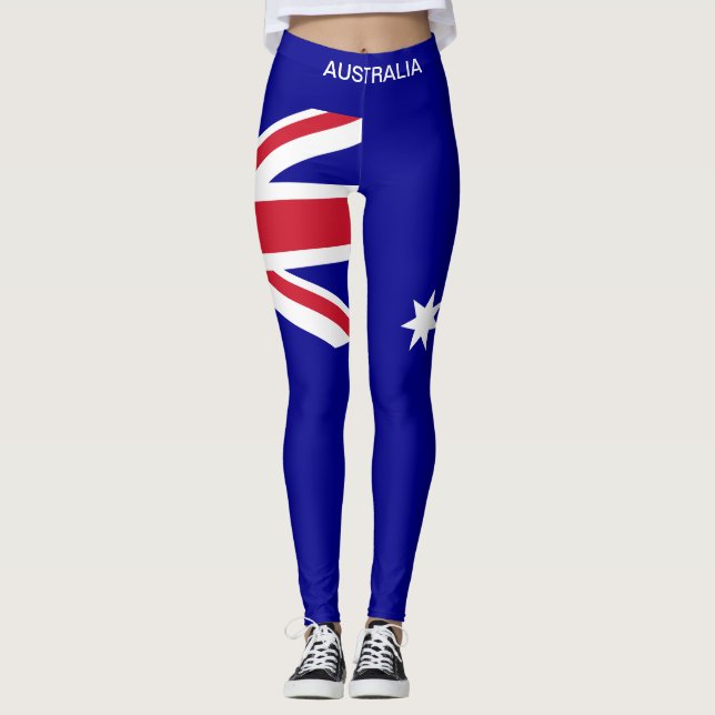 Leggings Bandera de Australia (Anverso)