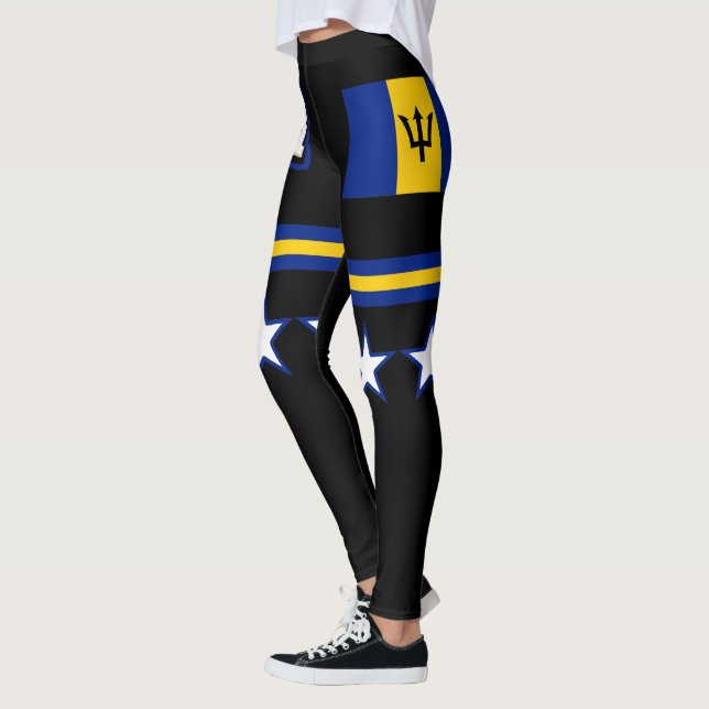 Leggings Bandera de Barbados (Izquierda)