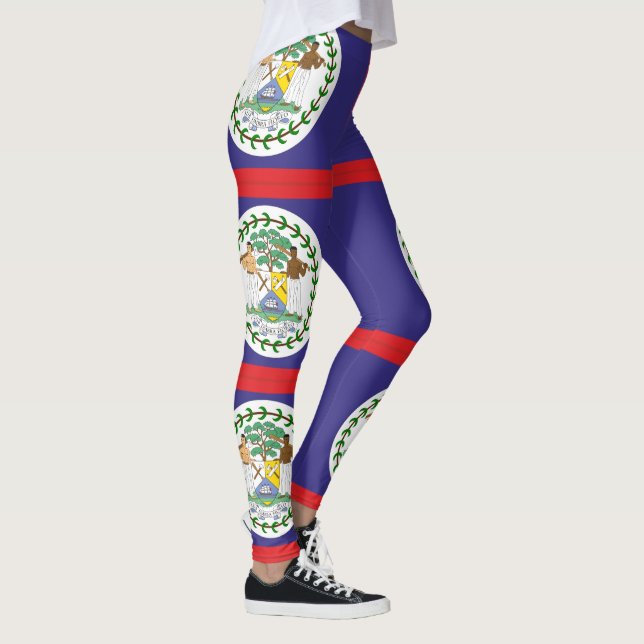 Leggings Bandera de Belice (Derecha)
