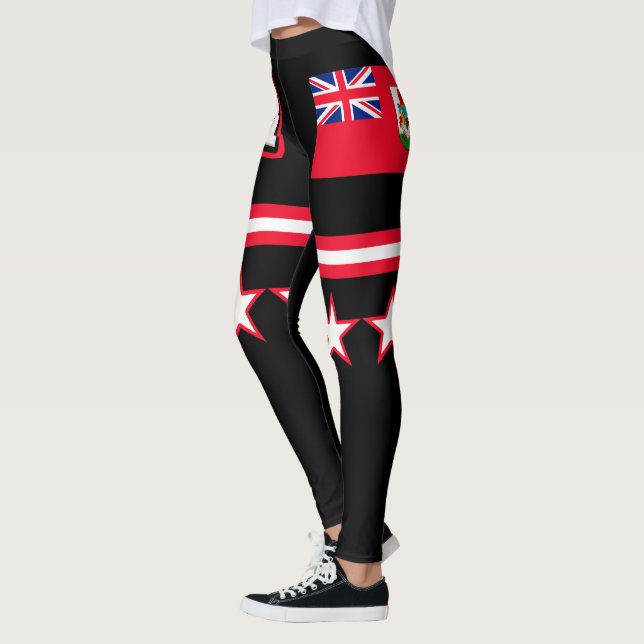 Leggings Bandera de Bermudas (Izquierda)