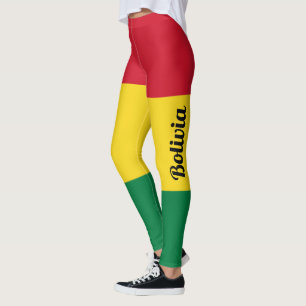 Leggings Bandera de Bolivia personalizar