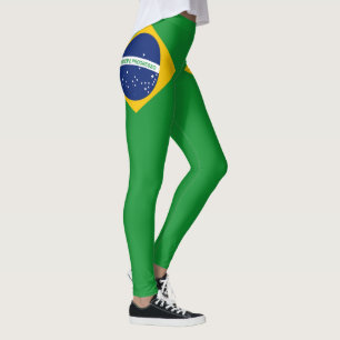 Leggings Bandera de Brasil Bandeira do Brasil