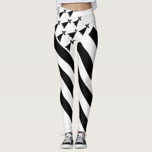 Leggings Bandera de Bretaña (Gwenn-ha-du)