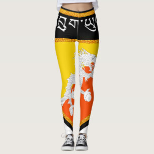 Leggings Bandera de Bután
