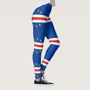 Leggings Bandera de Cabo Verde