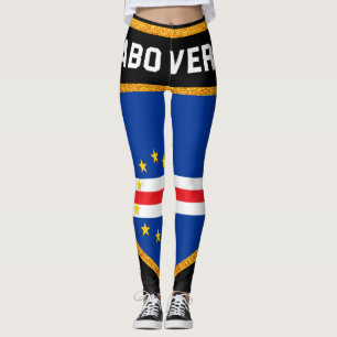 Leggings Bandera de Cabo Verde