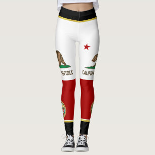 Leggings Bandera de California