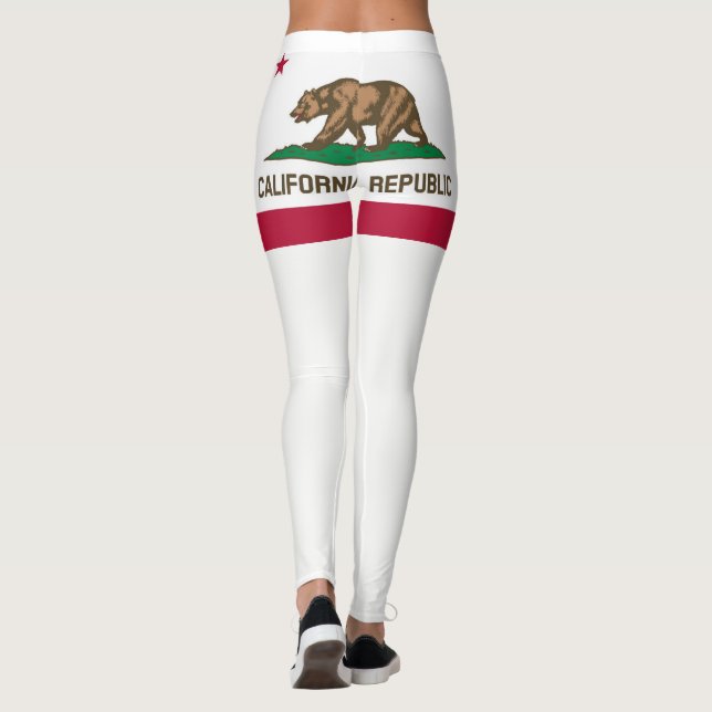 Leggings Bandera de California (Reverso)