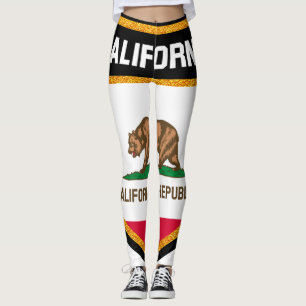 Leggings Bandera de California