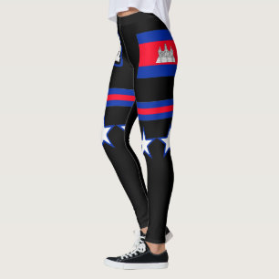 Leggings Bandera de Camboya