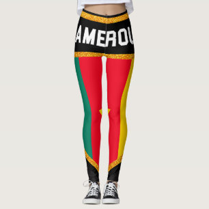 Leggings Bandera de Camerún