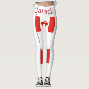 Leggings Bandera de Canadá Thunder_Cove