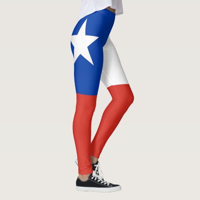 Leggings Bandera de Chile (Derecha)
