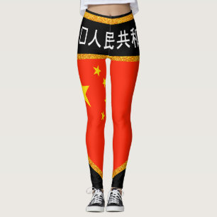 Leggings Bandera de China