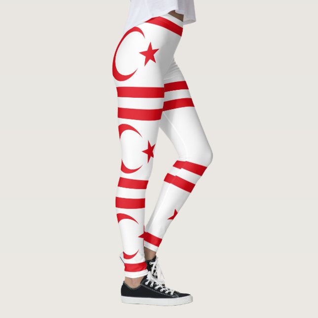 Leggings Bandera de Chipre del Norte (Derecha)