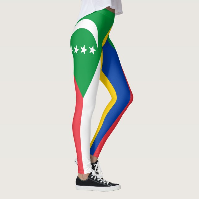 Leggings Bandera de Comoras (Derecha)