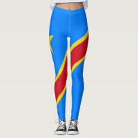 Bandera de Congo Kinshasa